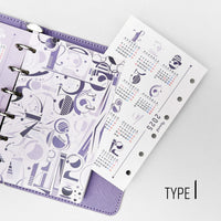 2025 Calendar Set (Pocket Size Refill)