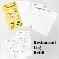 Restaurant Log (Personal Size)