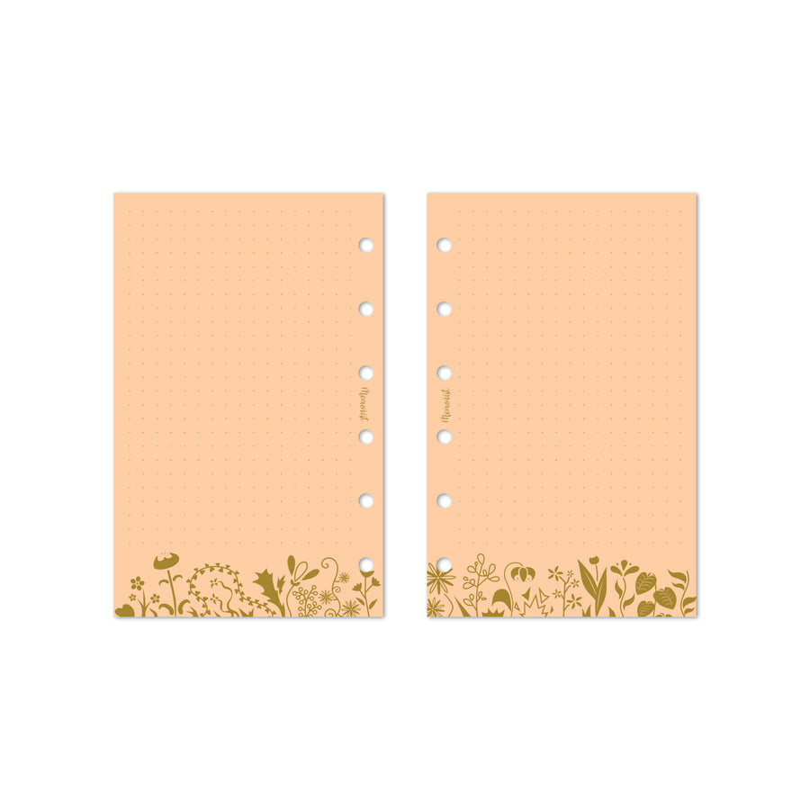 Flower Bloom: Color Paper Grid (Pocket Size)